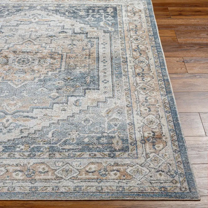 Surya lll jennifer 2323 blue Blue Living Room Geometric Rug.