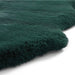 Think Rugs super teddy sheepskin jewel green Green Living Room Shaggy Rug.
