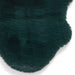 Think Rugs super teddy sheepskin jewel green Green Living Room Shaggy Rug.