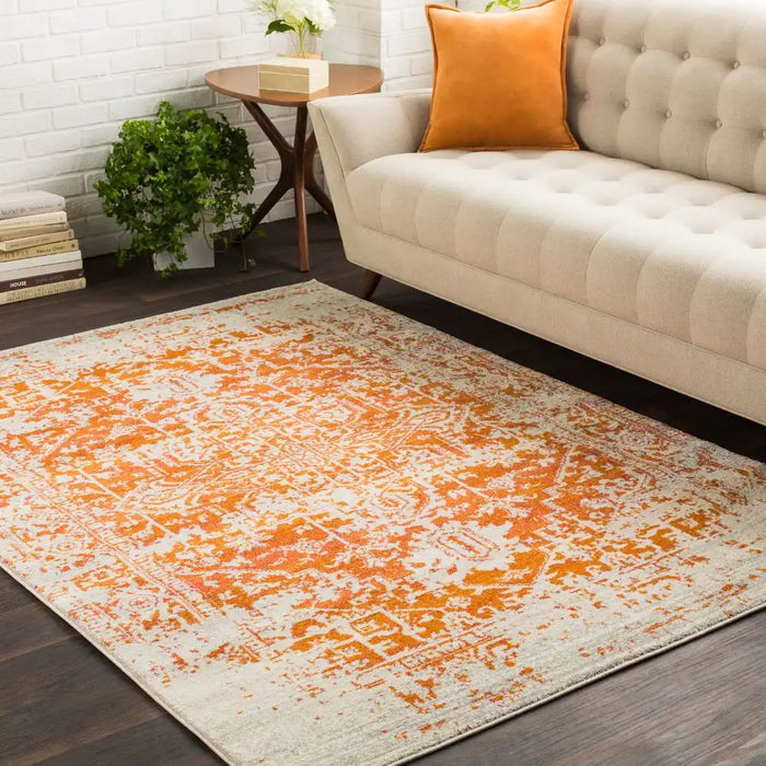 Surya hap juliette 1019 orange Multicoloured, Orange Living Room Moroccan Rug.