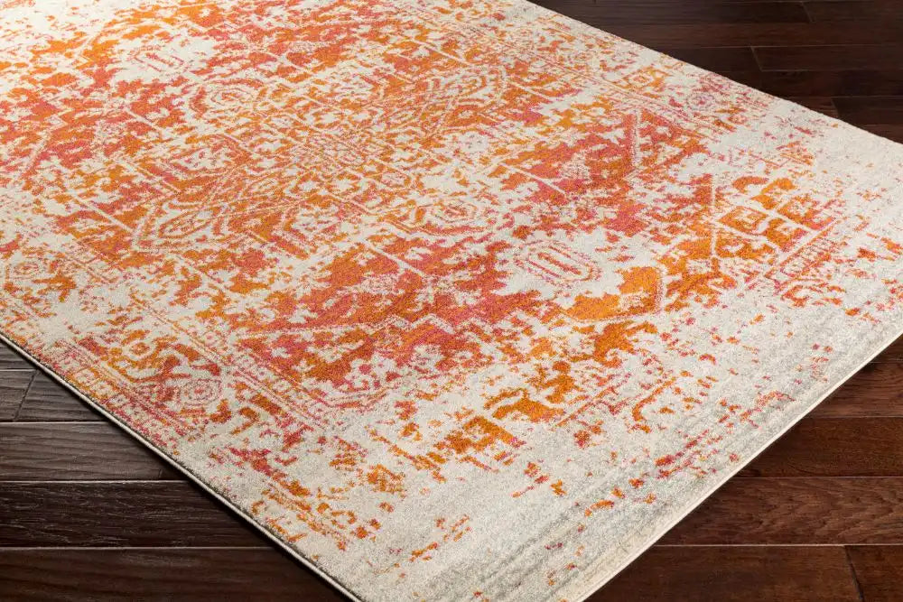 Surya hap juliette 1019 orange Multicoloured, Orange Living Room Moroccan Rug.