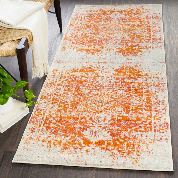 Surya hap juliette 1019 orange Multicoloured, Orange Living Room Moroccan Rug.