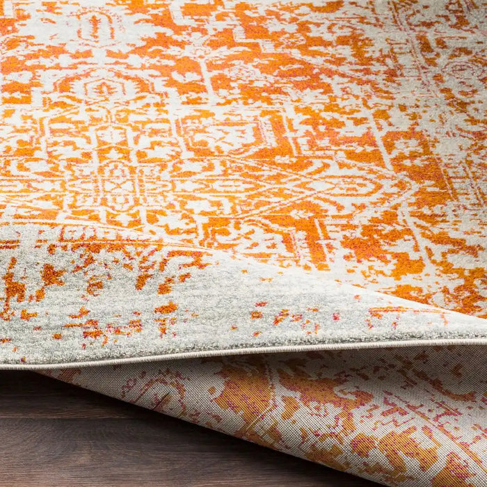 Surya hap juliette 1019 orange Multicoloured, Orange Living Room Moroccan Rug.