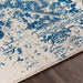 Surya hap juliette 1021 blue Blue Living Room Moroccan Rug.