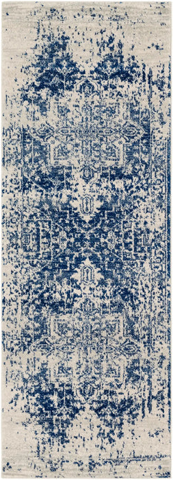 Surya hap juliette 1021 blue Blue Living Room Moroccan Rug.