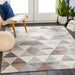 Surya rom katherine 2303 grey Grey, Beige, Multicoloured Living Room  Rug.