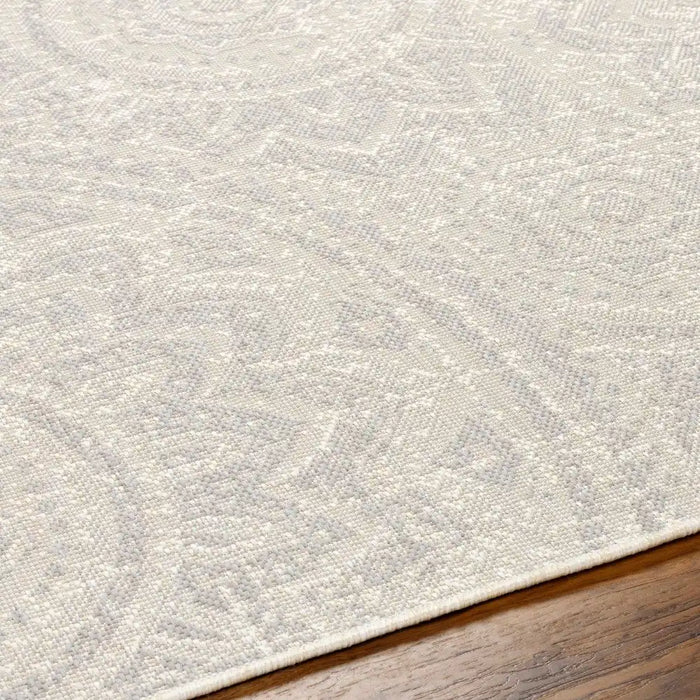 Surya rvl kelly 2313 grey Grey Living Room Flat Weave Rug.