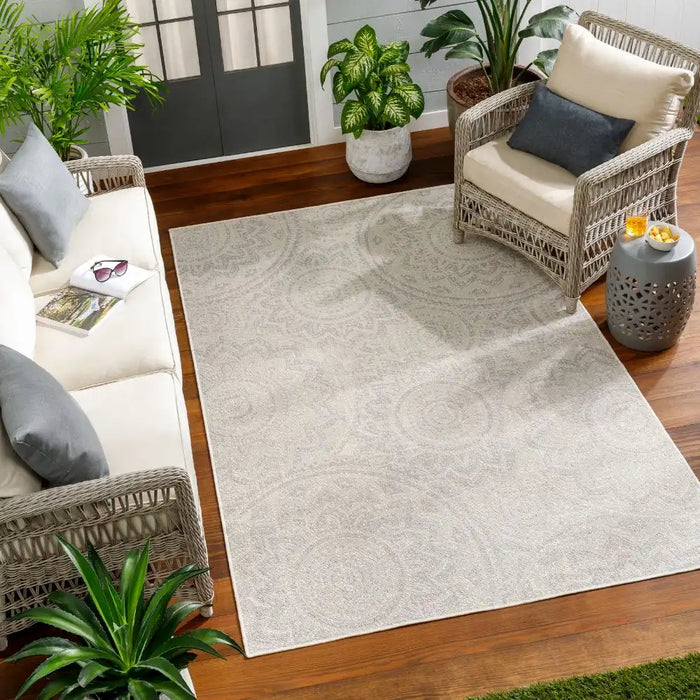 Surya rvl kelly 2313 grey Grey Living Room Flat Weave Rug.