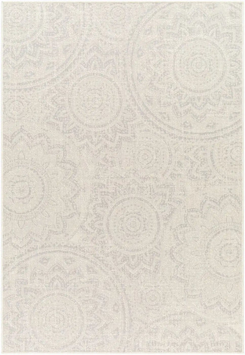 Surya rvl kelly 2313 grey Grey Living Room Flat Weave Rug.