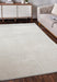 Homemaker malmo indoor outdoor knot white Ivory Living Room Geometric Rug.