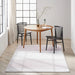 Calvin Klein ck031 launder ldr01 ivory Ivory Living Room Flat Weave Rug.