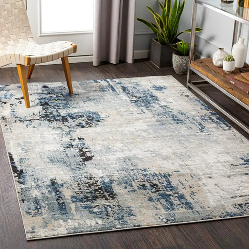 Surya jlo lena 2300 blue Blue Living Room  Rug.