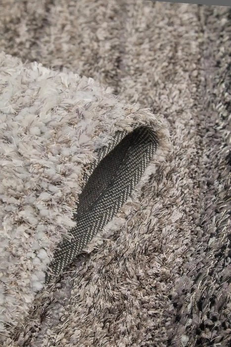 Rug Style 3d ultimate shaggy lena grey Grey Living Room Geometric Rug.