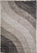 Rug Style 3d ultimate shaggy lena grey Grey Living Room Geometric Rug.