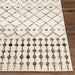 Surya pss leonor 2300 grey Cream Living Room  Rug.