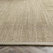 Origins origins sisal light beige with sand borde Beige Living Room Natural Fibre Rug.
