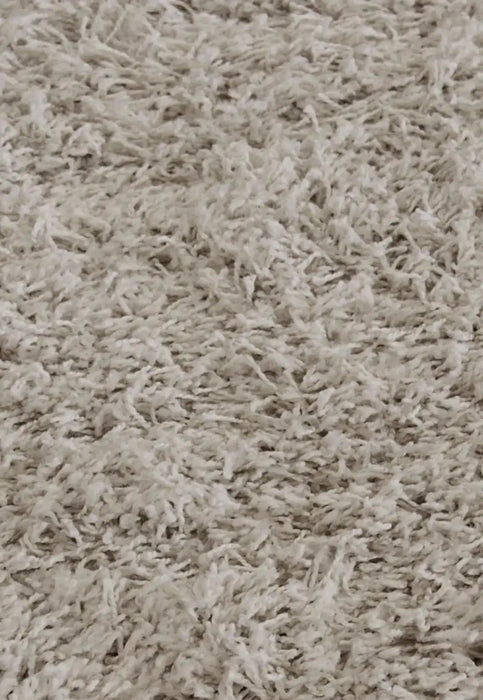 Homemaker jazz shaggy light natural Beige Living Room Shaggy Rug.