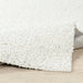 Surya fiv lilly 2303 white Ivory Living Room Shaggy Rug.