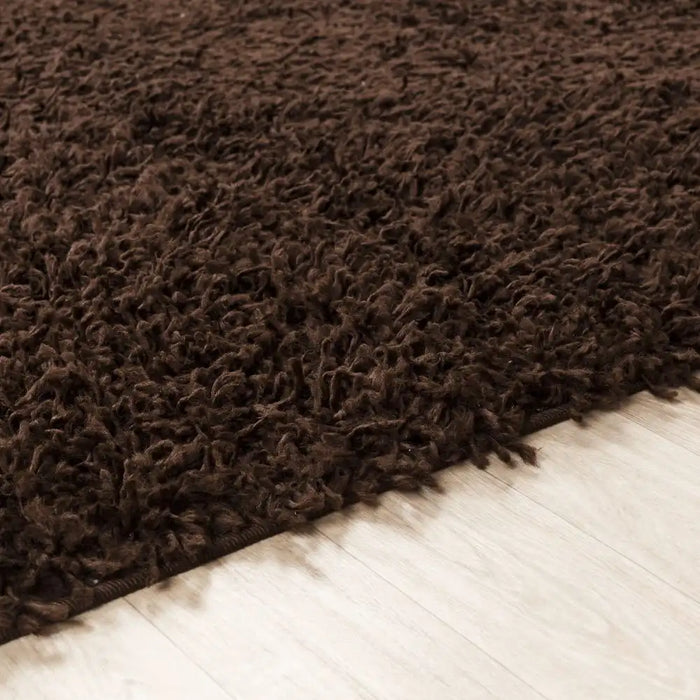 Surya fiv lilly 2304 brown Brown Living Room Shaggy Rug.