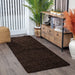 Surya fiv lilly 2304 brown Brown Living Room Shaggy Rug.