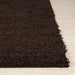 Surya fiv lilly 2304 brown Brown Living Room Shaggy Rug.
