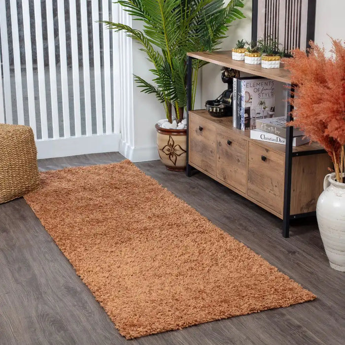 Surya fiv lilly 2306 copper Brown Living Room Shaggy Rug.