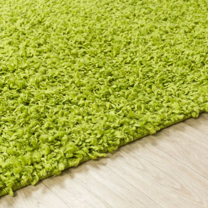 Surya fiv lilly 2307 green Green Living Room Shaggy Rug.