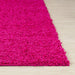 Surya fiv lilly 2308 pink Pink Living Room Shaggy Rug.