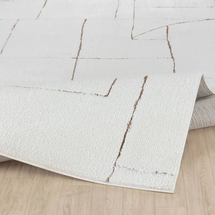 Surya feu lisa 2308 white Ivory Living Room  Rug.
