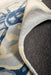 Woven Edge natural world lobster Blue, Grey Living Room Wool Rug.