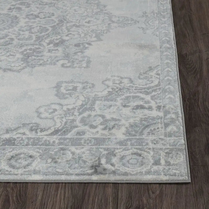 Surya moc lola 2301 grey Grey Living Room  Rug.