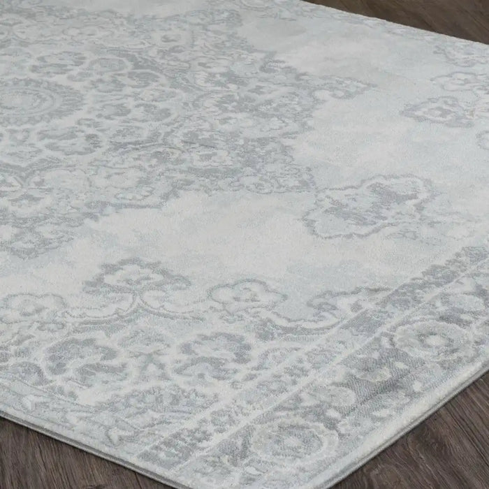 Surya moc lola 2301 grey Grey Living Room  Rug.