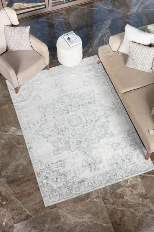 Surya moc lola 2301 grey Grey Living Room  Rug.