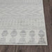 Surya rom louna 2329 white Ivory Living Room  Rug.