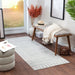 Surya rom louna 2329 white Ivory Living Room  Rug.