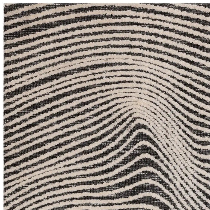 Asiatic mason magnitude black Black Living Room Geometric Rug.