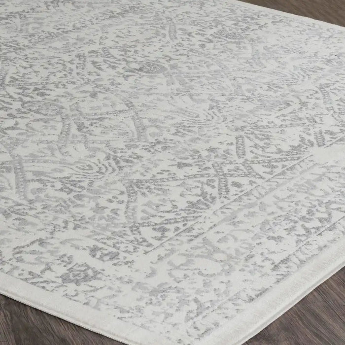Surya rom margaux 2300 white Ivory Living Room  Rug.