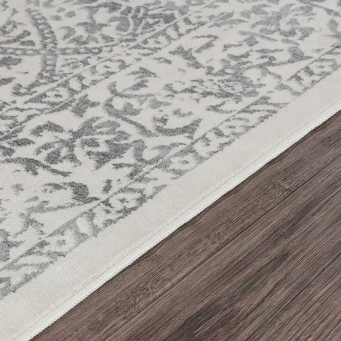 Surya rom margaux 2300 white Ivory Living Room  Rug.