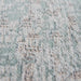 Louis de Poortere villa nova marka teal Blue Living Room Flat Weave Rug.