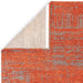 Asiatic beau marmalade Orange Living Room Flat Weave Rug.