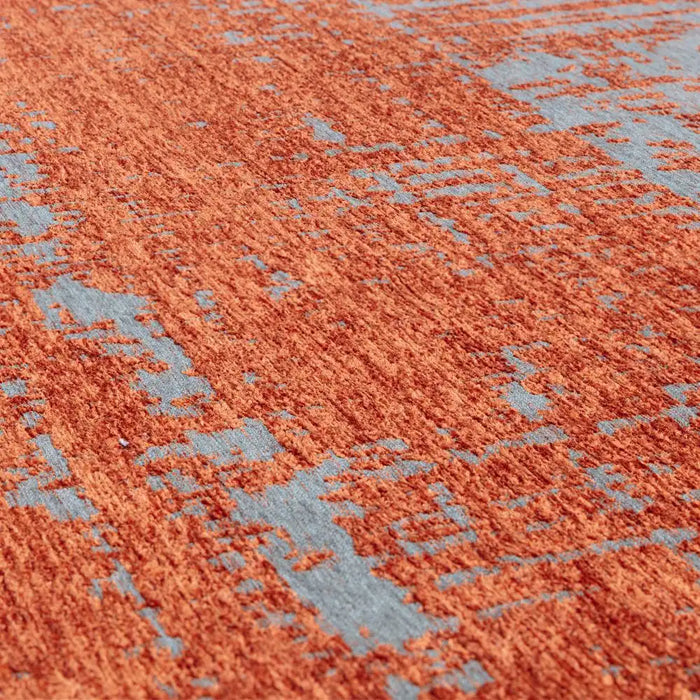 Asiatic beau marmalade Orange Living Room Flat Weave Rug.