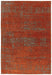 Asiatic beau marmalade Orange Living Room Flat Weave Rug.