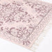 Esselle kew antique indoor outdoors mauve Purple Living Room Washable Rug.