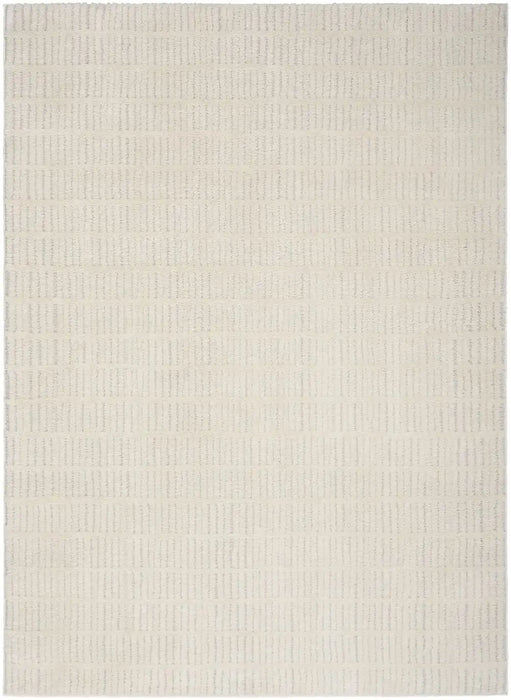 Nourison modern comfort mcn03 ivory grey Grey, Ivory Living Room  Rug.
