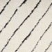 Nourison modern comfort mnc01 ivory black Black, Ivory Living Room  Rug.