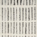 Nourison modern comfort mnc03 ivory black Black, Ivory Living Room  Rug.