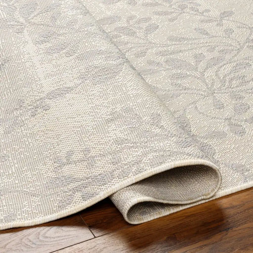 Surya rvl molly 2316 grey Grey Living Room Flat Weave Rug.