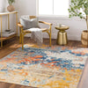 Surya htb mona 2325 multicoloured Multicoloured Living Room Moroccan Rug.