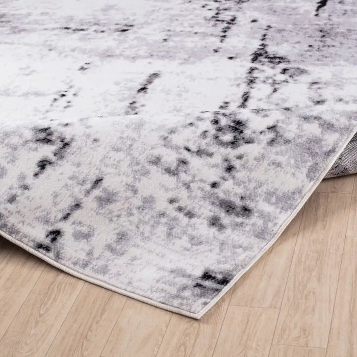 Surya pss natalia 2303 black Grey Living Room  Rug.