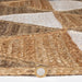 Esselle prestbury natural geometaic Beige, Multicoloured Living Room Natural Fibre Rug.